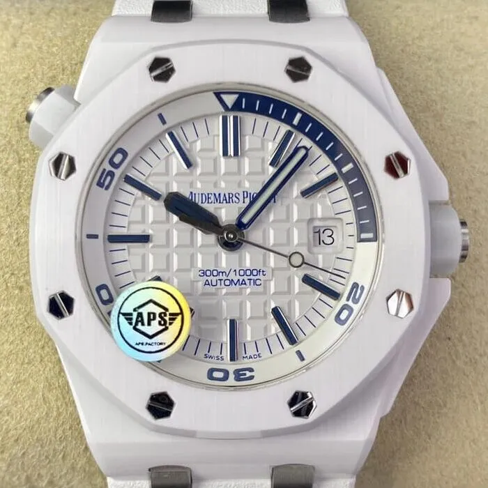 Audemars Piguet Royal Oak Offshore 15707CB.OO.A010CA.01 White Ceramics APS Factory FreshLook 2009