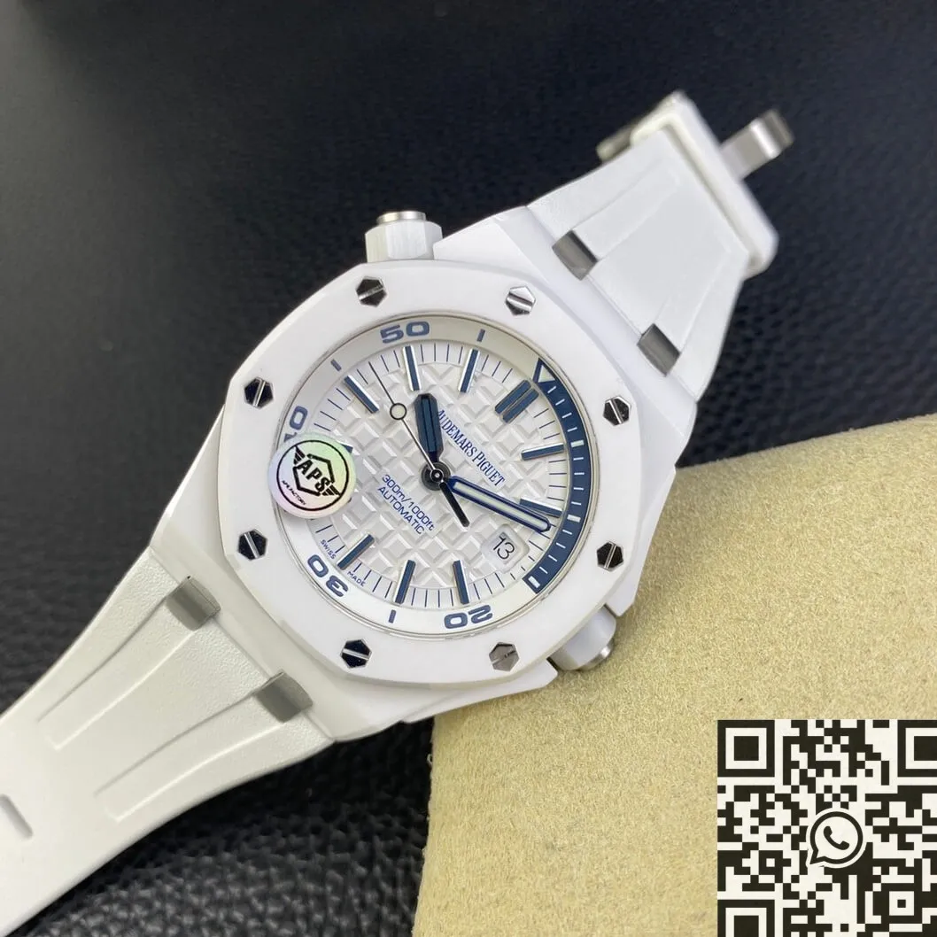 Audemars Piguet Royal Oak Offshore 15707CB.OO.A010CA.01 White Ceramics APS Factory FreshLook 2009