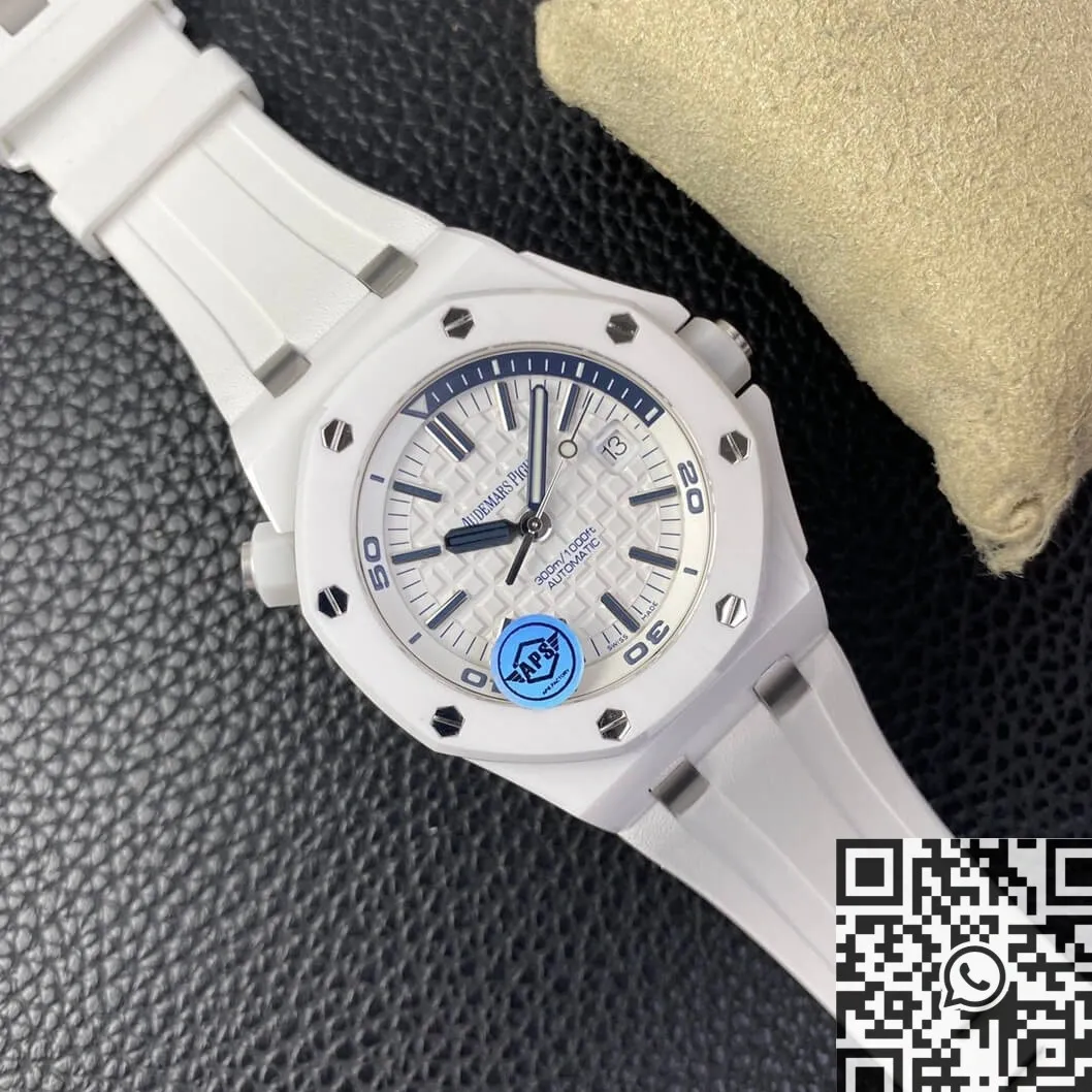 Audemars Piguet Royal Oak Offshore 15707CB.OO.A010CA.01 White Ceramics APS Factory FreshLook 2009