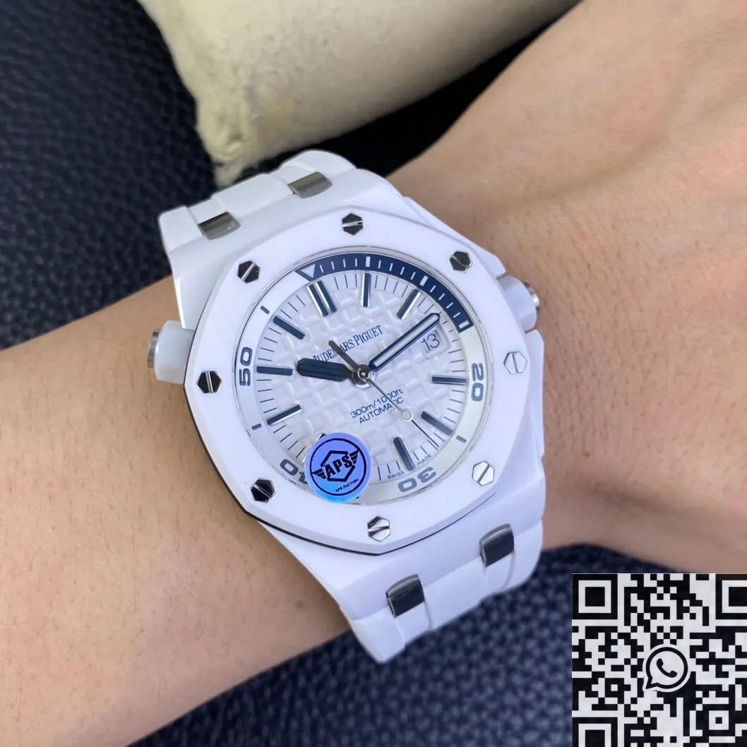 Audemars Piguet Royal Oak Offshore 15707CB.OO.A010CA.01 White Ceramics APS Factory FreshLook 2009