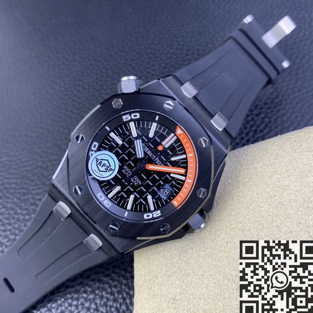 Sleek Audemars Piguet Royal Oak Offshore 15707CE.OO.A002CA.01 Black Ceramics APS Factory 2011