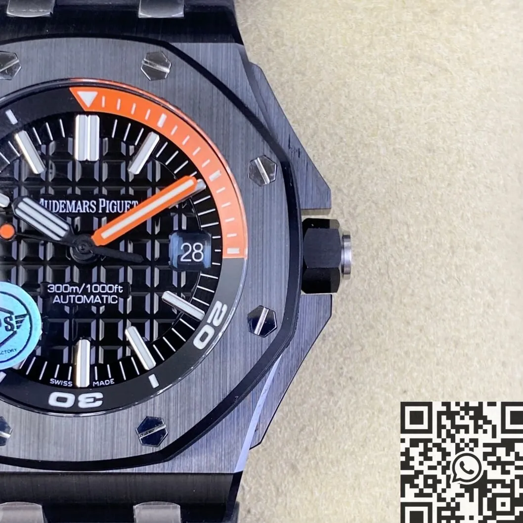 Sleek Audemars Piguet Royal Oak Offshore 15707CE.OO.A002CA.01 Black Ceramics APS Factory 2011
