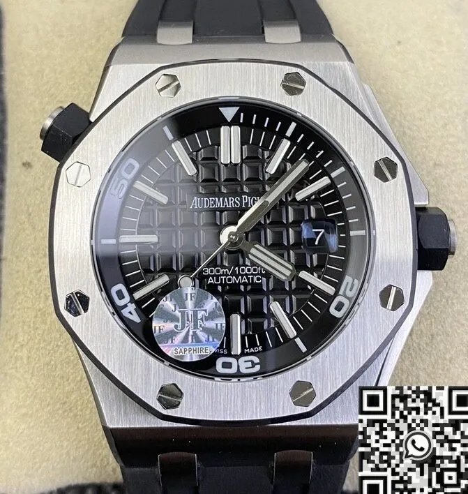 TravelReady Audemars Piguet Royal Oak Offshore 15710 V10 Black Dial Watch JF Factory 2850