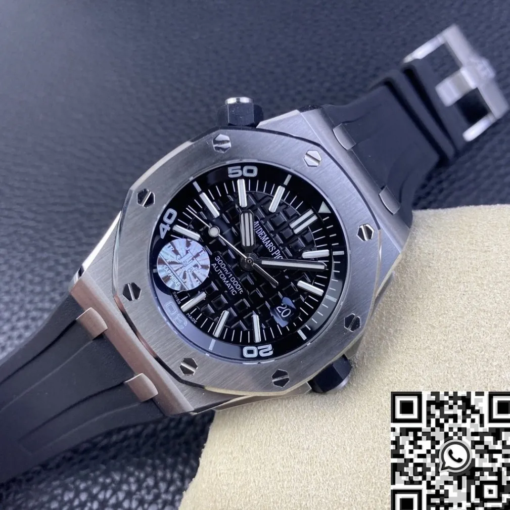 TravelReady Audemars Piguet Royal Oak Offshore 15710 V10 Black Dial Watch JF Factory 2850