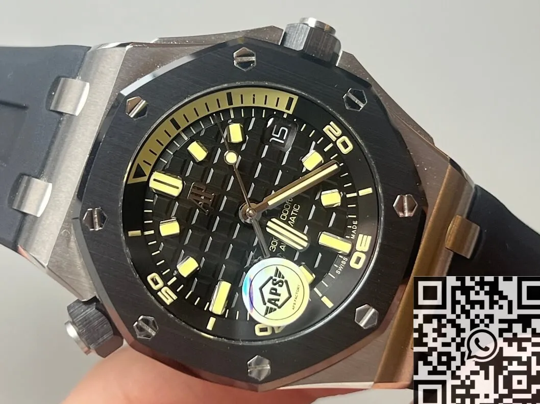 Upgraded Audemars Piguet Royal Oak Offshore 15720CN.OO.A002CA.01 Black Dial Watch APS Factory 2012