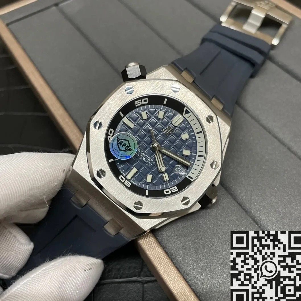 Audemars Piguet Royal Oak Offshore 15720ST.OO.A027CA.01 Sea Blue Dial APS Factory Comfortable 2014