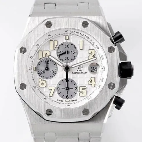 TravelReady Audemars Piguet Royal Oak Offshore 25721ST.OO.1000ST.07 Silver Panda Plate APF Factory 2062
