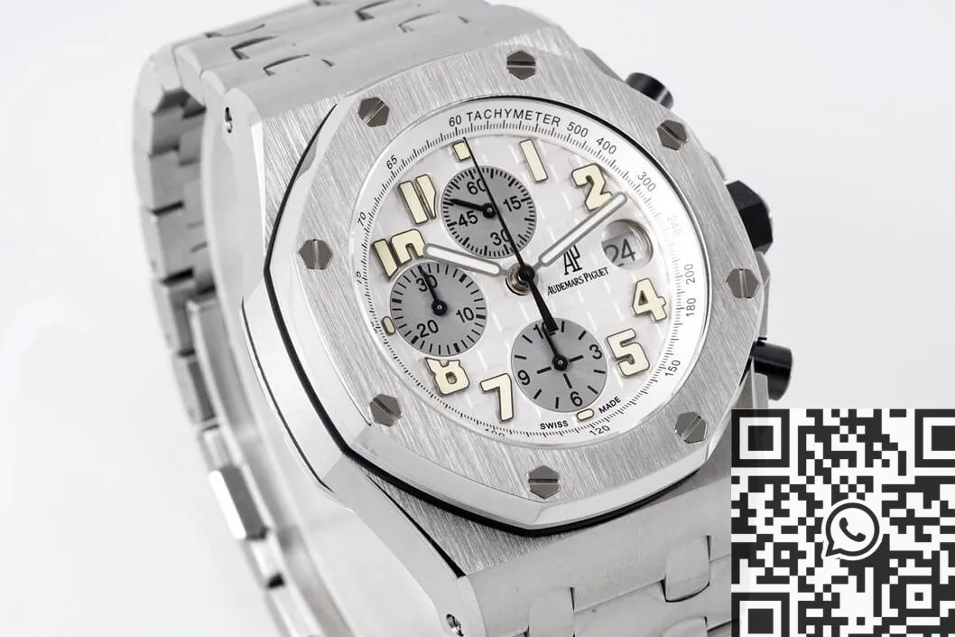 TravelReady Audemars Piguet Royal Oak Offshore 25721ST.OO.1000ST.07 Silver Panda Plate APF Factory 2062