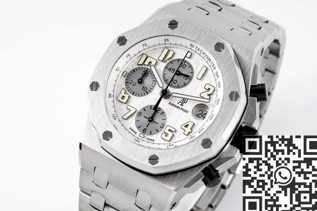 TravelReady Audemars Piguet Royal Oak Offshore 25721ST.OO.1000ST.07 Silver Panda Plate APF Factory 2062