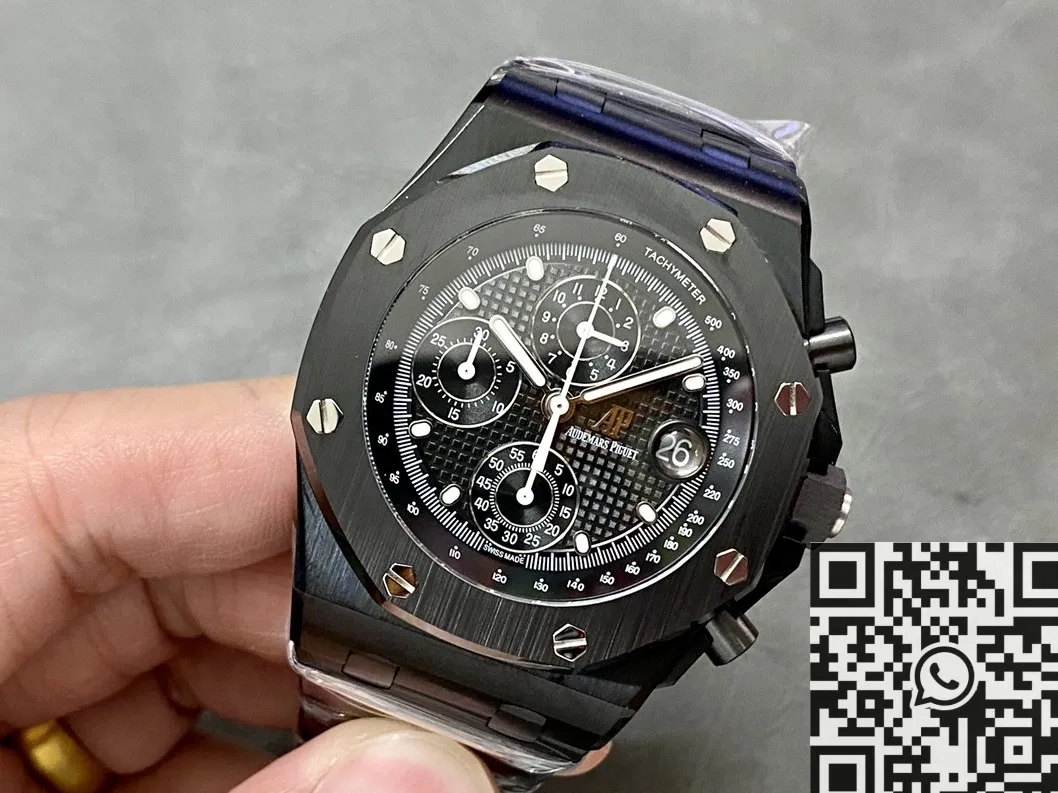 Audemars Piguet Royal Oak Offshore 26238CE.OO.1300CE.01 Black Panda Plate APF Factory SunProtective 2058