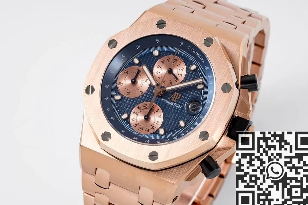 Vibrant Audemars Piguet Royal Oak Offshore 26238OR.OO.2000OR.01 Dark Blue Dial APF Factory 2065