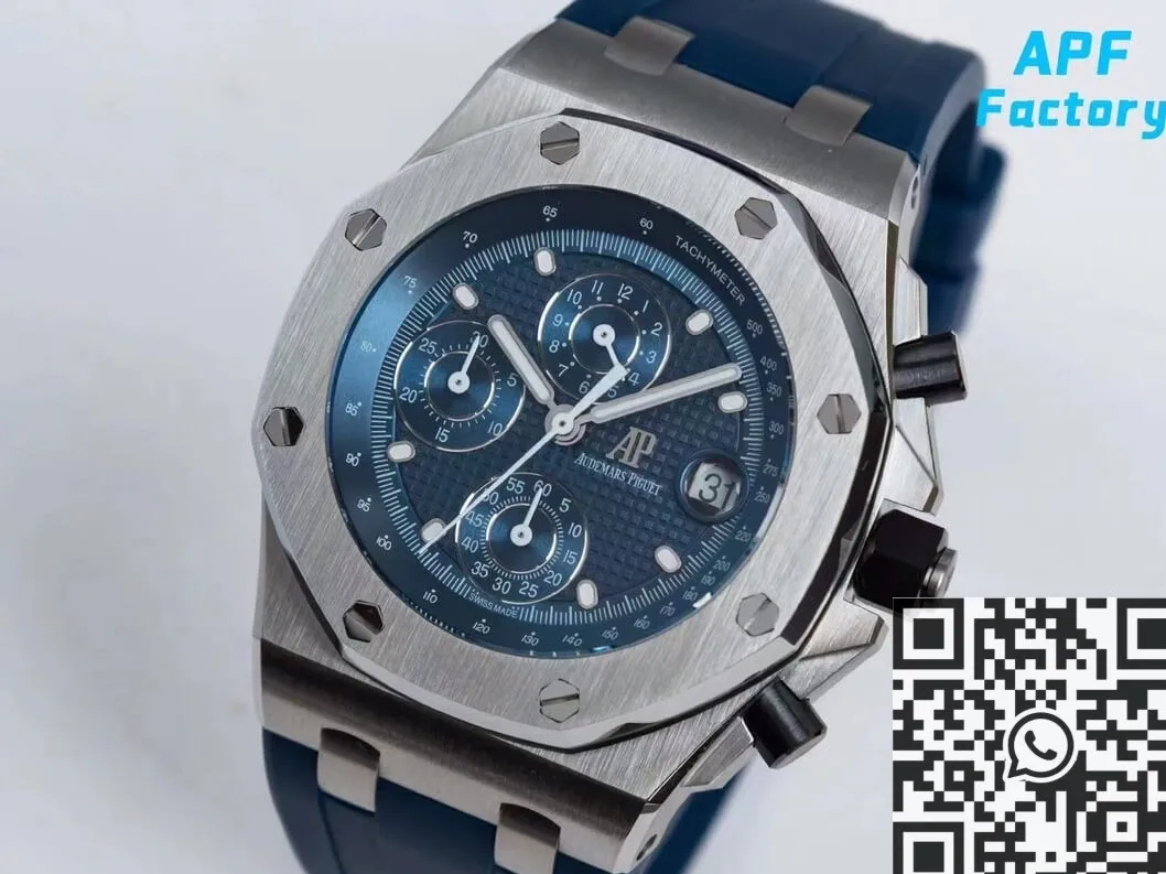 Audemars Piguet Royal Oak Offshore 26238ST Blue Dial Watch APF Factory Sophisticated 2053