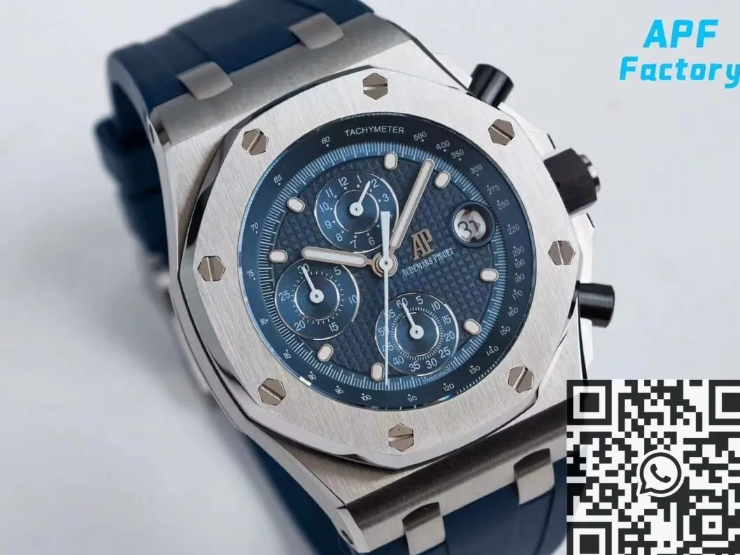 Audemars Piguet Royal Oak Offshore 26238ST Blue Dial Watch APF Factory Sophisticated 2053