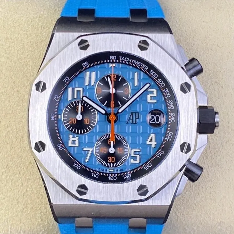 AllSeason Audemars Piguet Royal Oak Offshore 26238ST.OO.A340CA.01 Blue Dial Watch APF Factory 2060