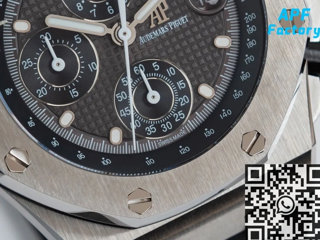 Popular Audemars Piguet Royal Oak Offshore 26238TI Dark Grey Dial Watch APF Factory 2061