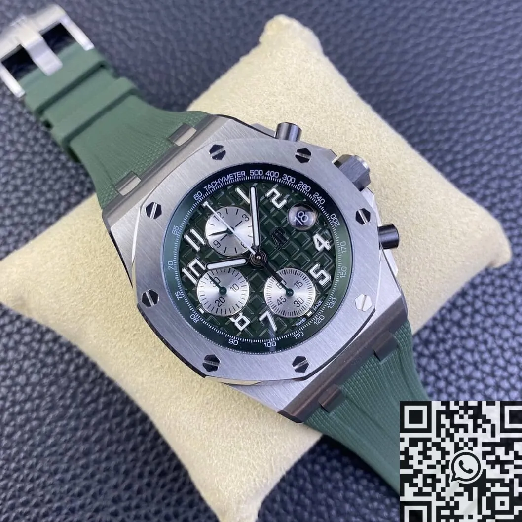 GoodFit Audemars Piguet Royal Oak Offshore 26238TI.OO.A056CA.01 Army Green Dial Watch APF Factory 2052