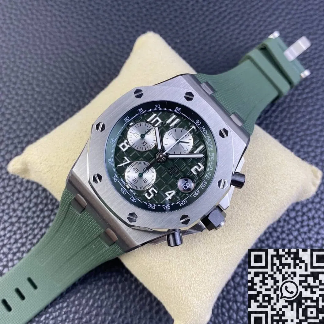 GoodFit Audemars Piguet Royal Oak Offshore 26238TI.OO.A056CA.01 Army Green Dial Watch APF Factory 2052