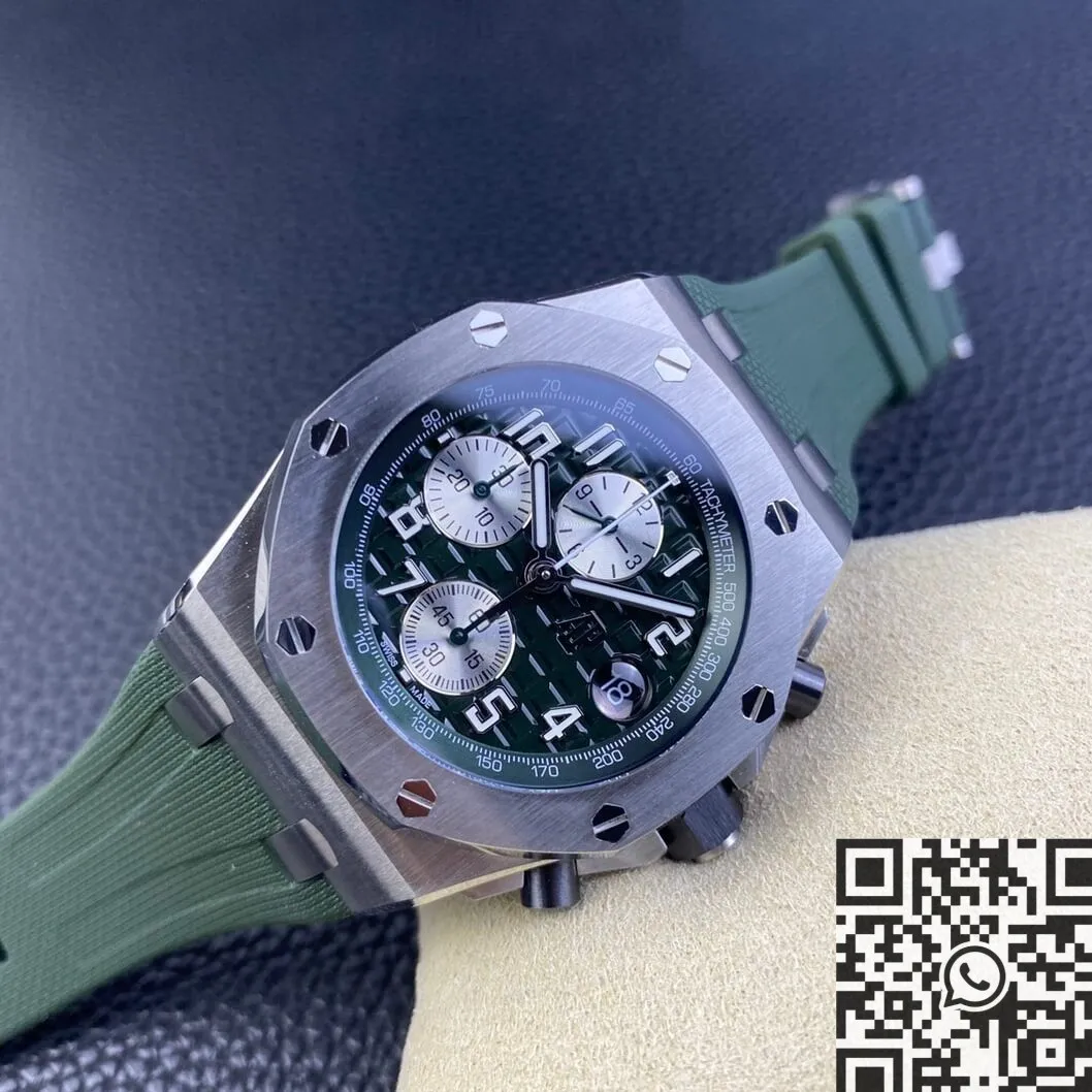 GoodFit Audemars Piguet Royal Oak Offshore 26238TI.OO.A056CA.01 Army Green Dial Watch APF Factory 2052