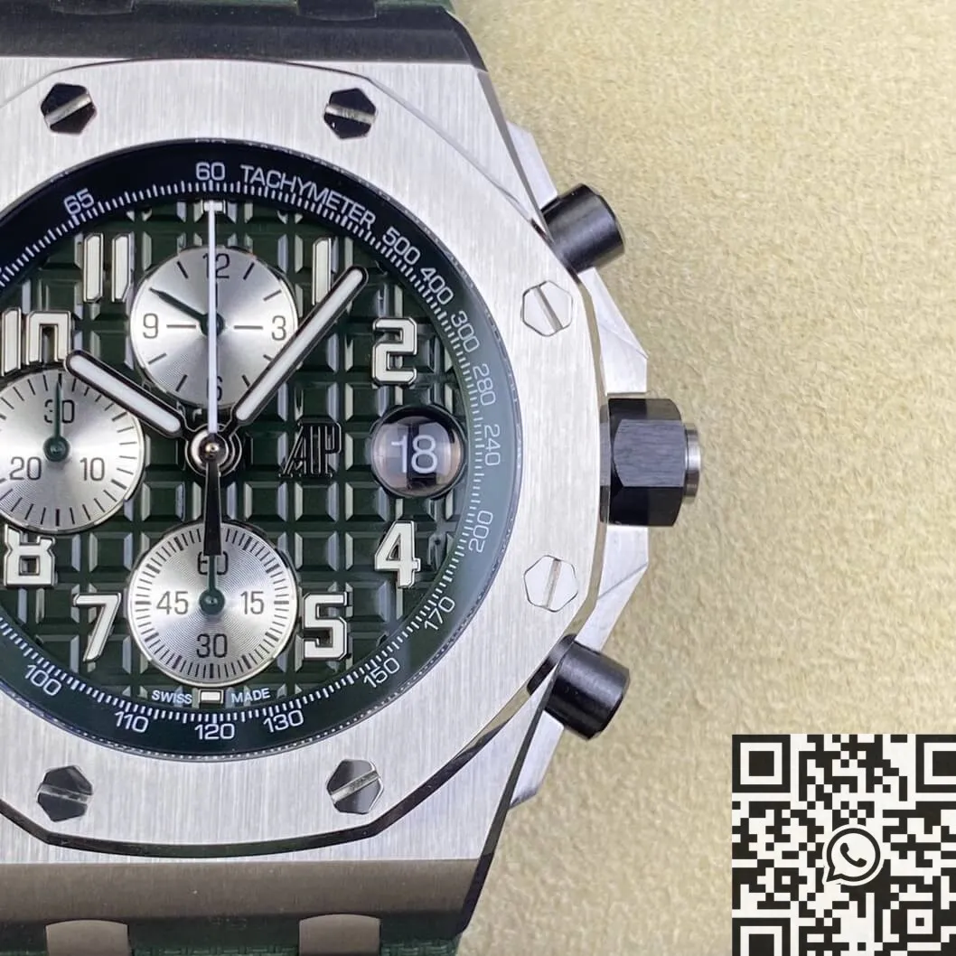 GoodFit Audemars Piguet Royal Oak Offshore 26238TI.OO.A056CA.01 Army Green Dial Watch APF Factory 2052