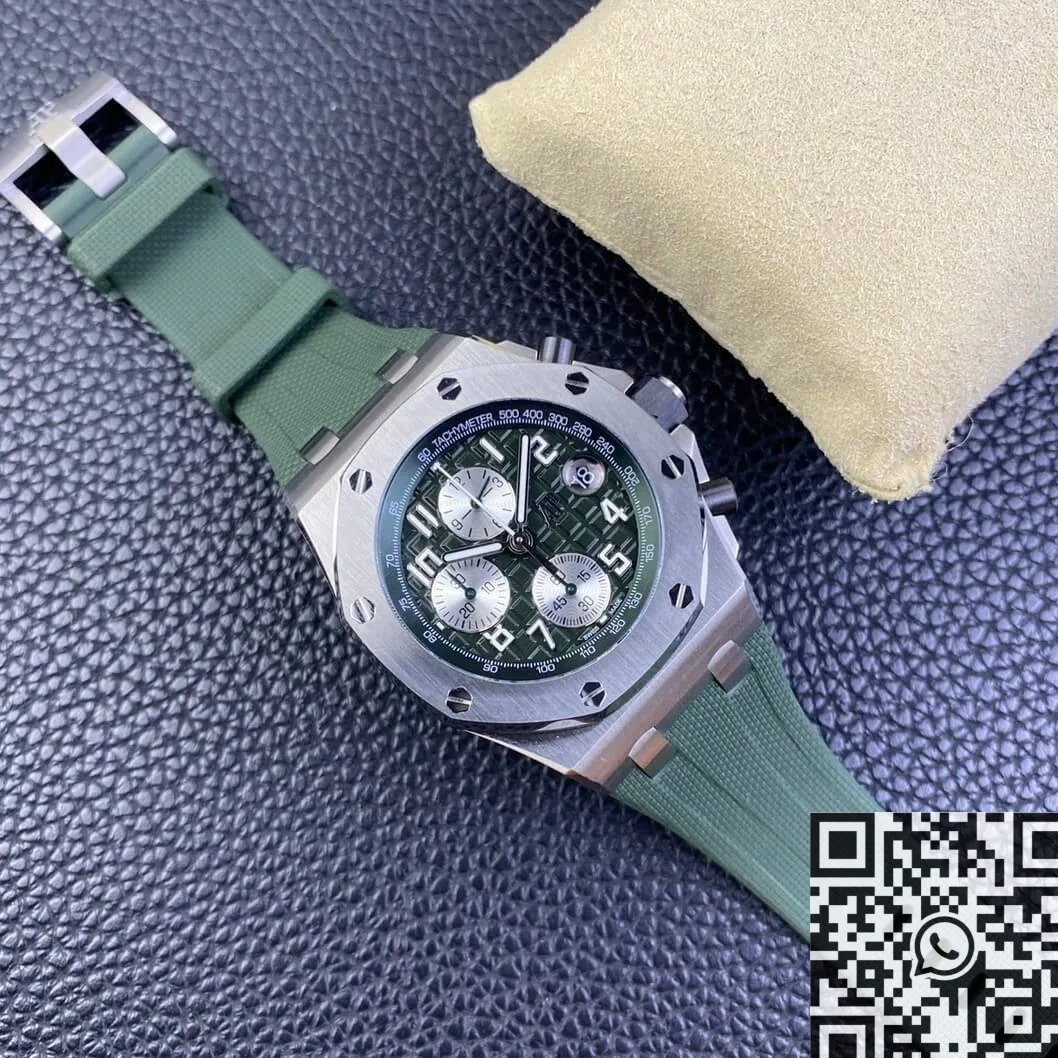 GoodFit Audemars Piguet Royal Oak Offshore 26238TI.OO.A056CA.01 Army Green Dial Watch APF Factory 2052