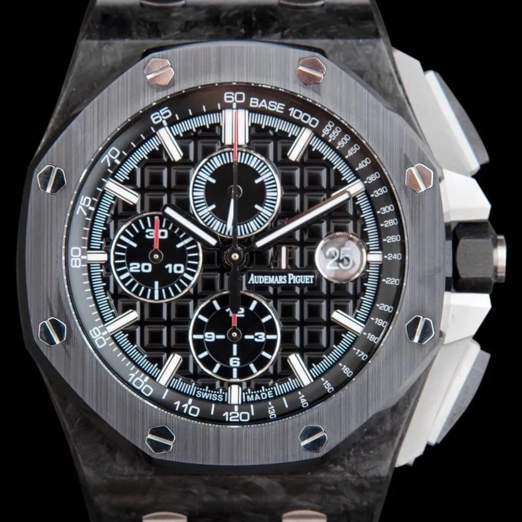 Audemars Piguet Royal Oak Offshore 26400AU.OO.A002CA.01 Black Panda Plate APF Factory SmoothTexture 2063