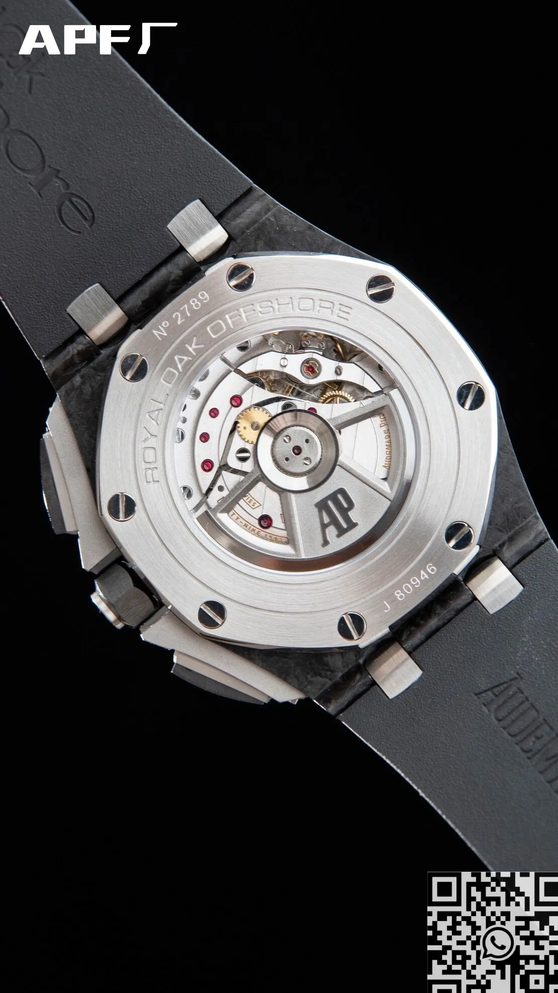 Audemars Piguet Royal Oak Offshore 26400AU.OO.A002CA.01 Black Panda Plate APF Factory SmoothTexture 2063