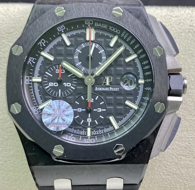 Popular Audemars Piguet Royal Oak Offshore 26400AU.OO.A002CA.01 Ceramic Watch JF Factory 2854