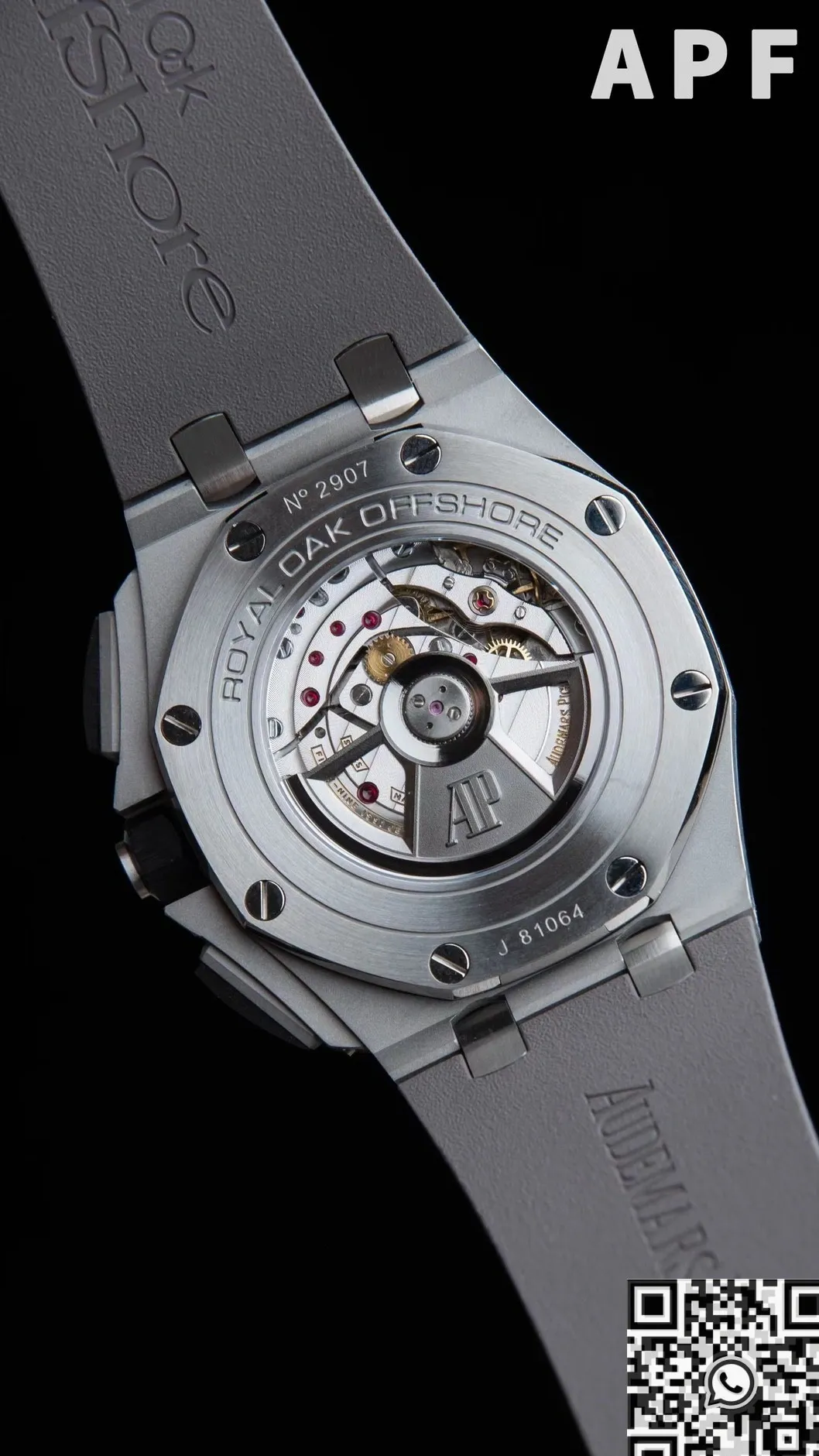 EasyCare Audemars Piguet Royal Oak Offshore 26400IO.OO.A004CA.02 Gray Panda Plate Watch APF Factory 2069