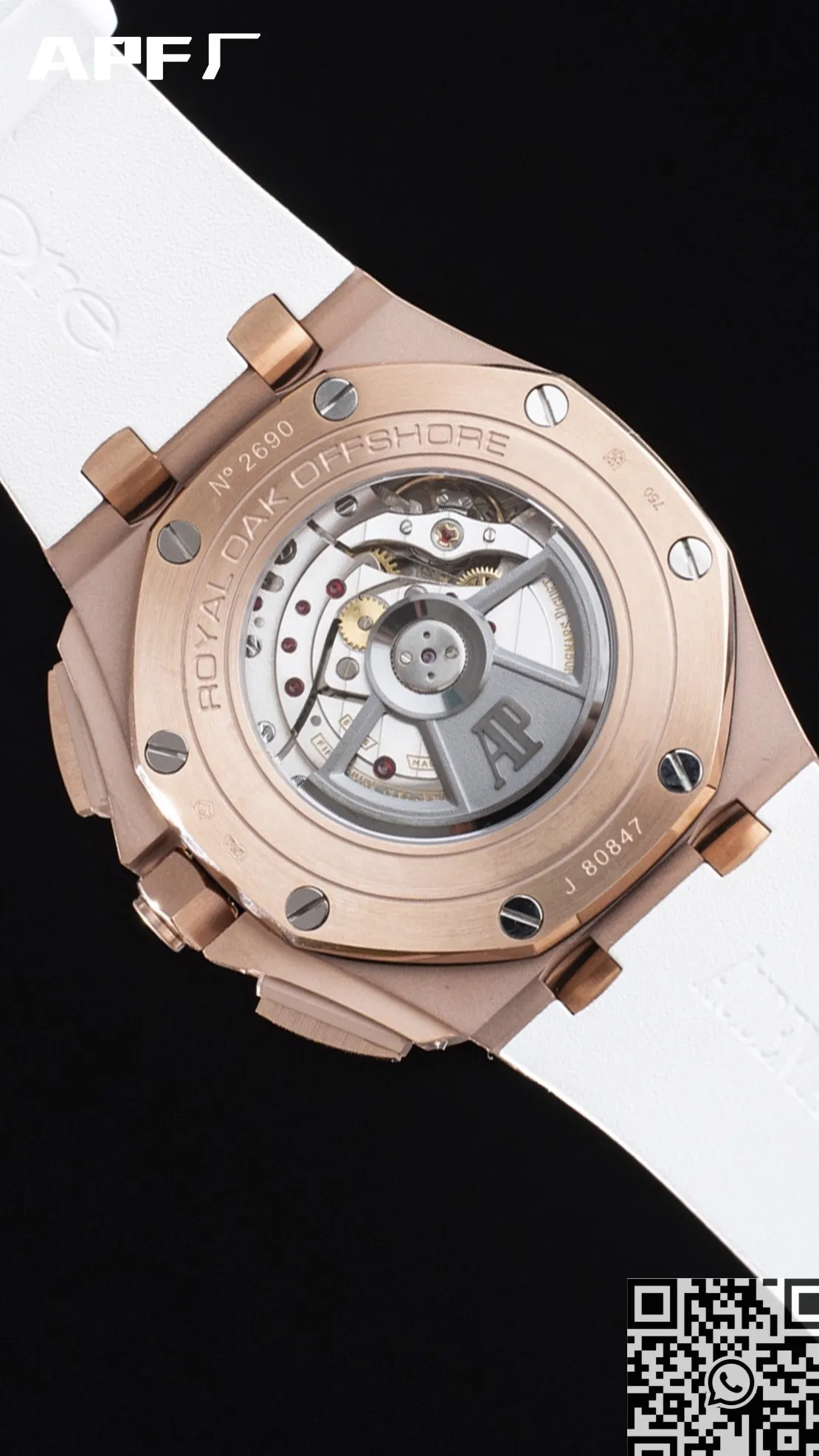 Affordable Audemars Piguet Royal Oak Offshore 26400OR.OO.A010CA.01 White Panda Plate APF Factory 2068