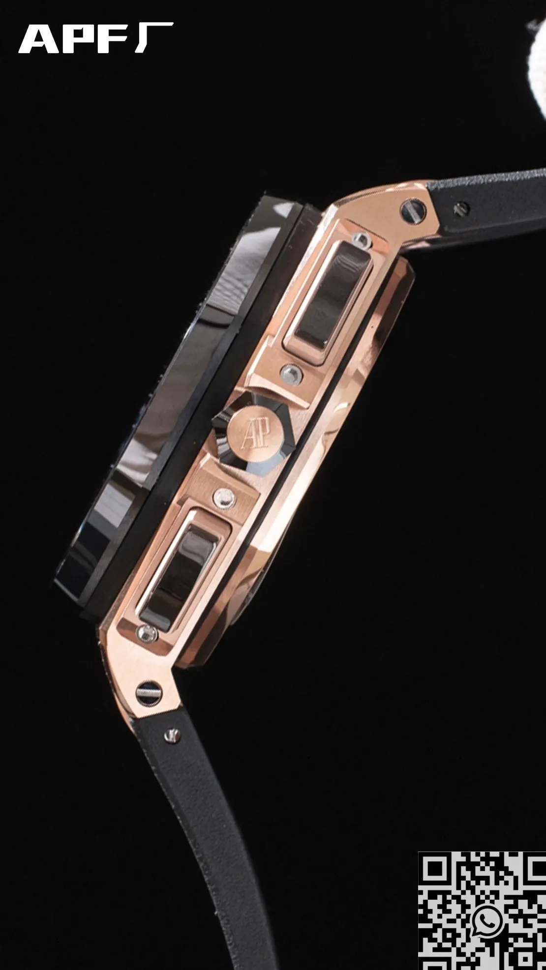 Sporty Audemars Piguet Royal Oak Offshore 26400RO.OO.A002CA.01 Rose Gold Watch APF Factory 2070