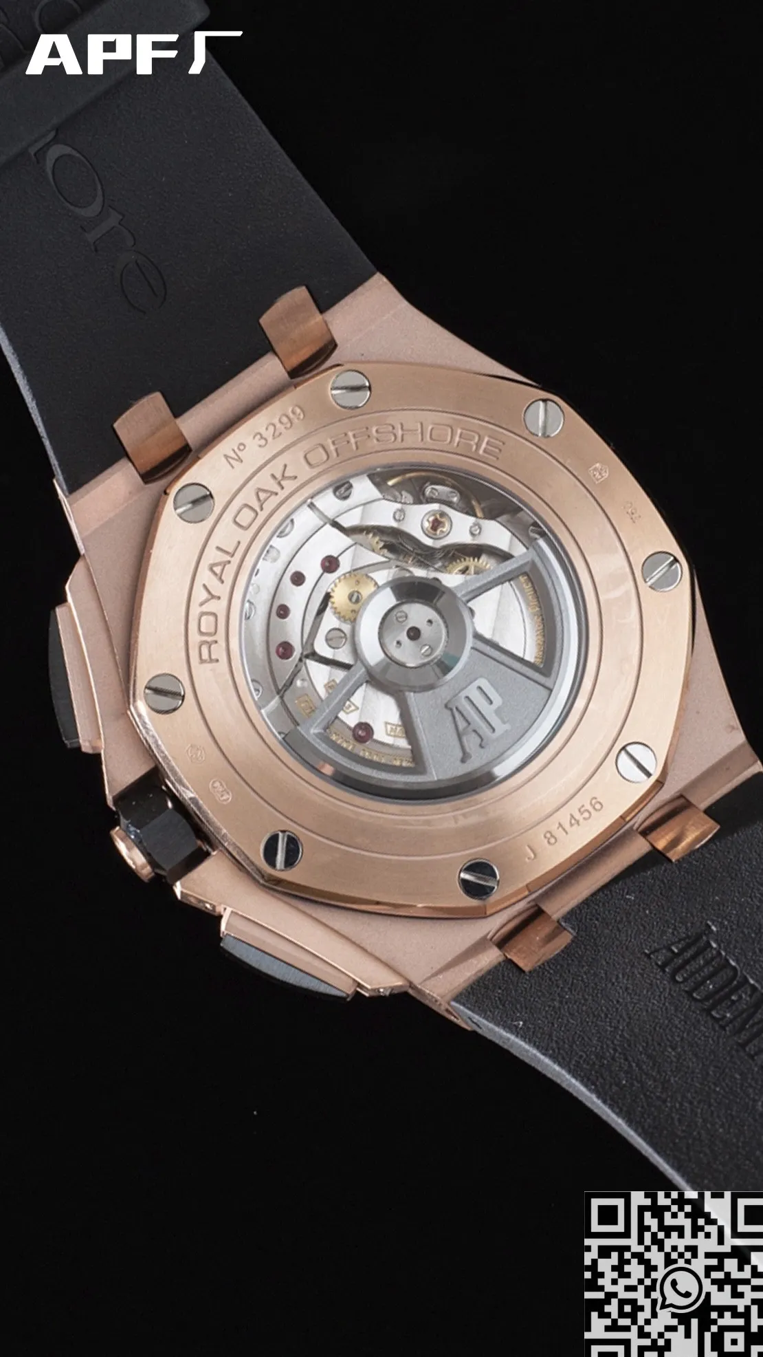 Sporty Audemars Piguet Royal Oak Offshore 26400RO.OO.A002CA.01 Rose Gold Watch APF Factory 2070