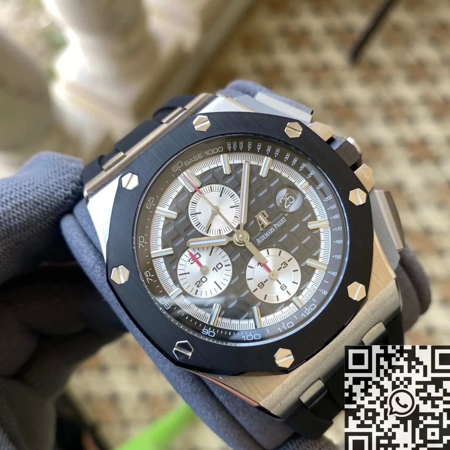 Reliable Audemars Piguet Royal Oak Offshore 26400SO.OO.A002CA.01 Black Bial APS Factory 2016