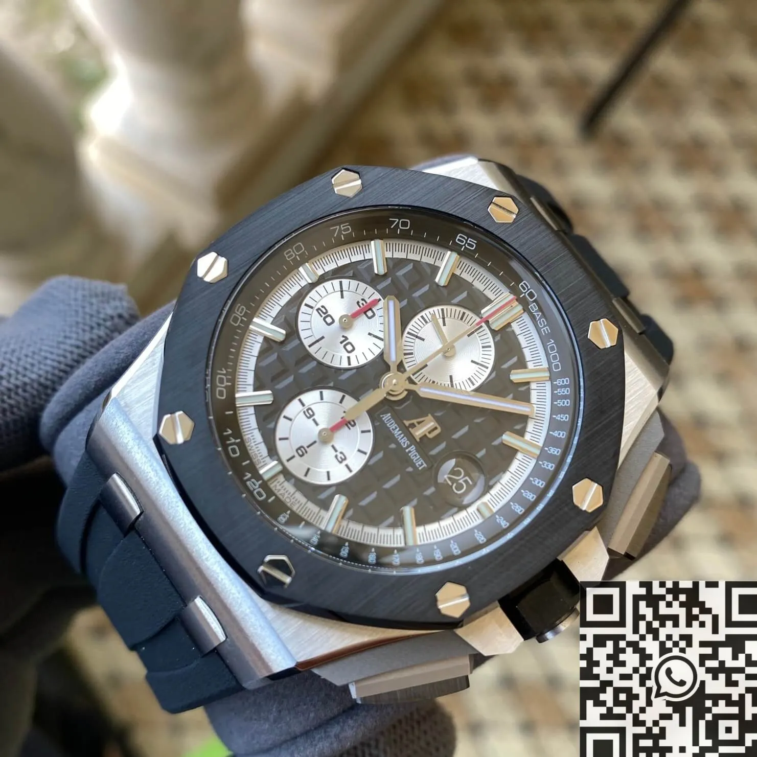 Reliable Audemars Piguet Royal Oak Offshore 26400SO.OO.A002CA.01 Black Bial APS Factory 2016