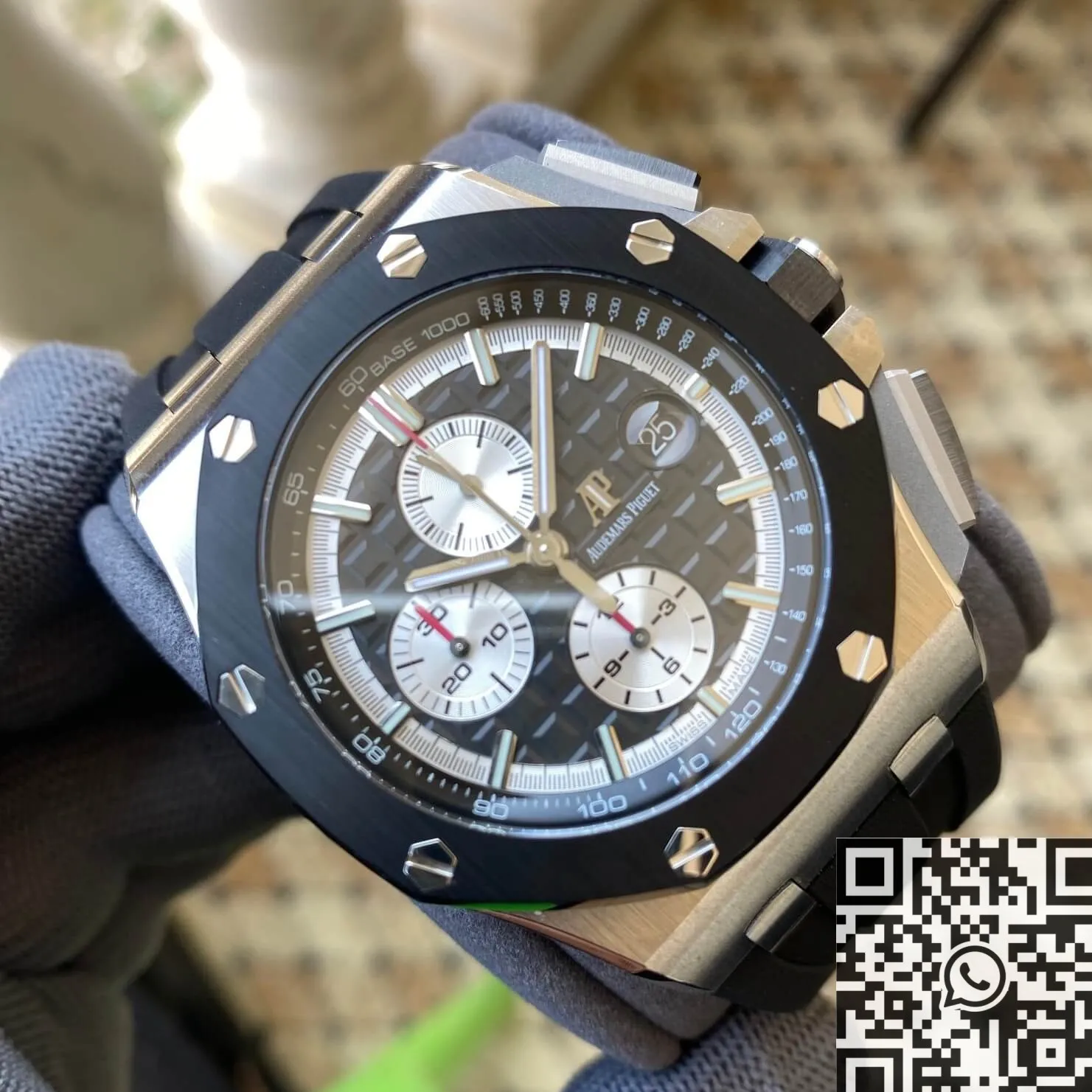 Reliable Audemars Piguet Royal Oak Offshore 26400SO.OO.A002CA.01 Black Bial APS Factory 2016