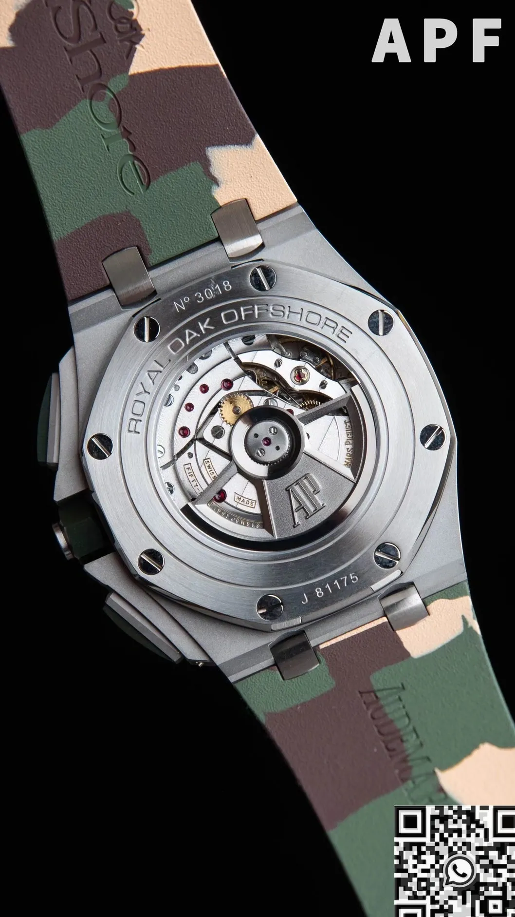 Tailored Audemars Piguet Royal Oak Offshore 26400SO.OO.A055CA.01 Khaki Green Panda Platter APF Factory 2080