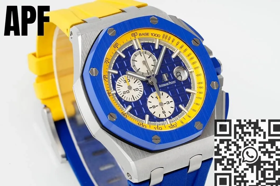 Audemars Piguet Royal Oak Offshore 26400SO.OO.A057CA.01 Blue Dial Watch APF Factory TechFriendly 2082