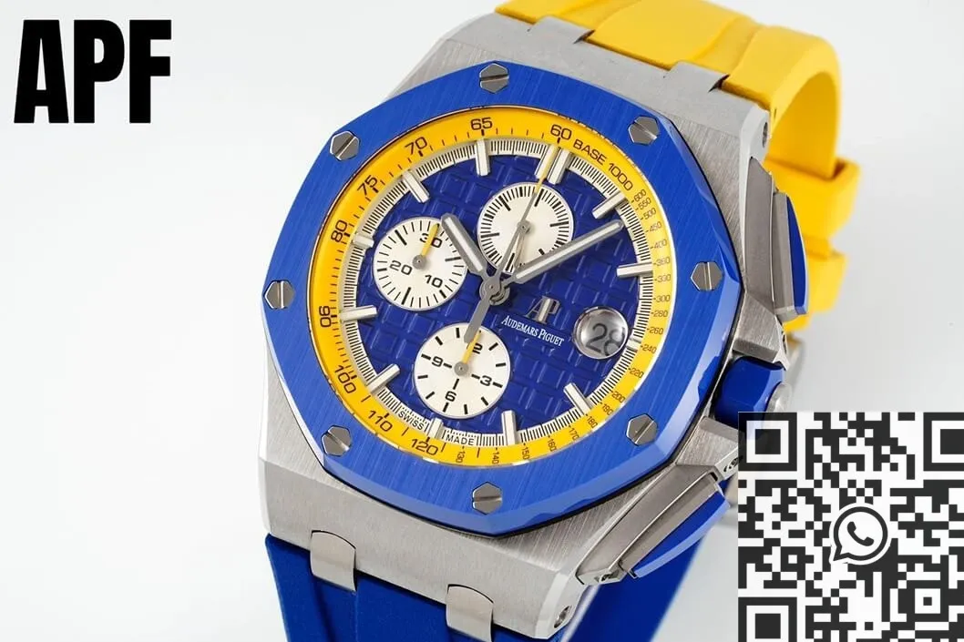 Audemars Piguet Royal Oak Offshore 26400SO.OO.A057CA.01 Blue Dial Watch APF Factory TechFriendly 2082