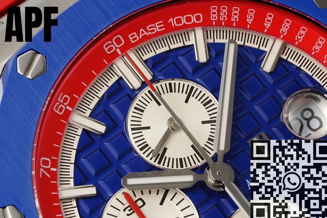 Packable Audemars Piguet Royal Oak Offshore 26400SO.OO.A502CA.01 Blue Dial Watch APF Factory 2079