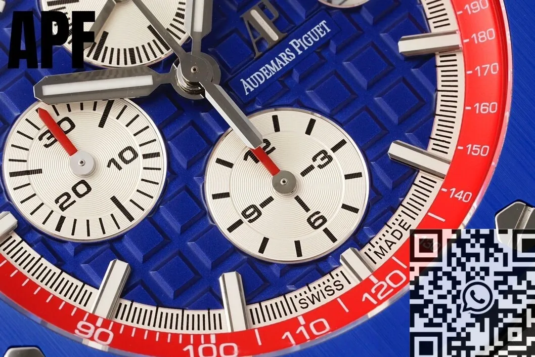 Packable Audemars Piguet Royal Oak Offshore 26400SO.OO.A502CA.01 Blue Dial Watch APF Factory 2079
