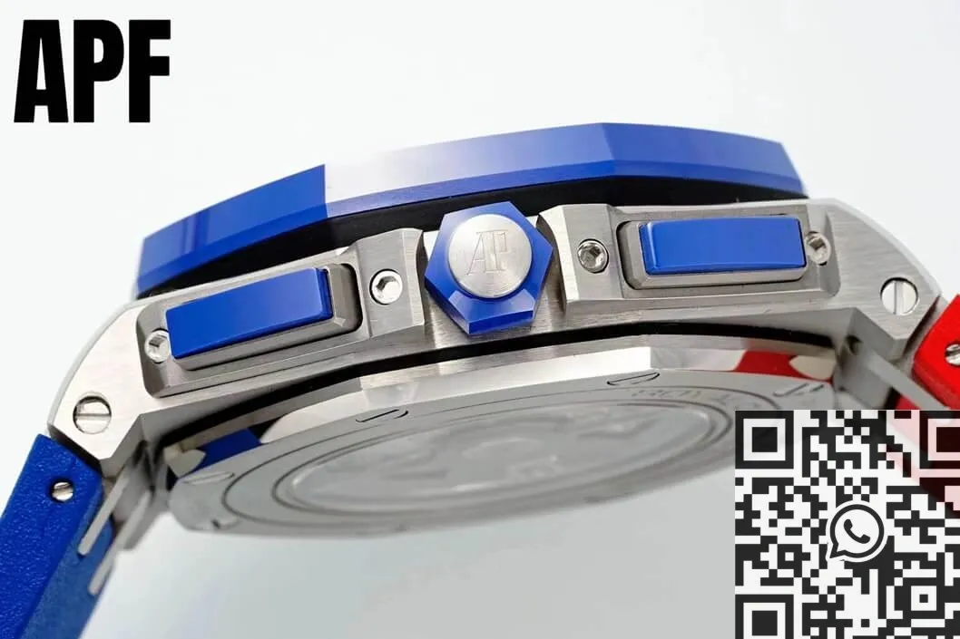 Packable Audemars Piguet Royal Oak Offshore 26400SO.OO.A502CA.01 Blue Dial Watch APF Factory 2079