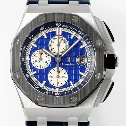 Audemars Piguet Royal Oak Offshore 26401PO.00.A018CR.01 Blue Dial Watch APF Factory OnTrend 2073