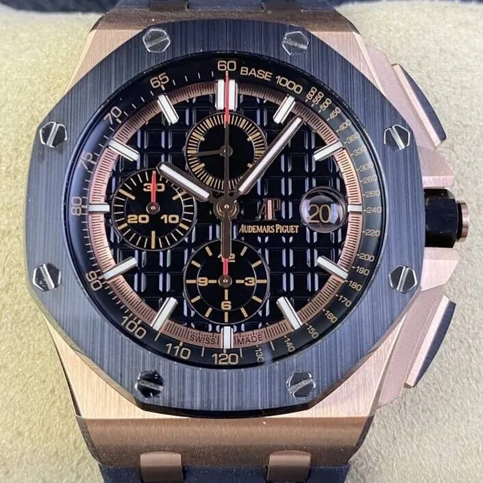 Resilient Audemars Piguet Royal Oak Offshore 26401RO.OO.A002CA.02 Black Ceramic APF Factory 2077
