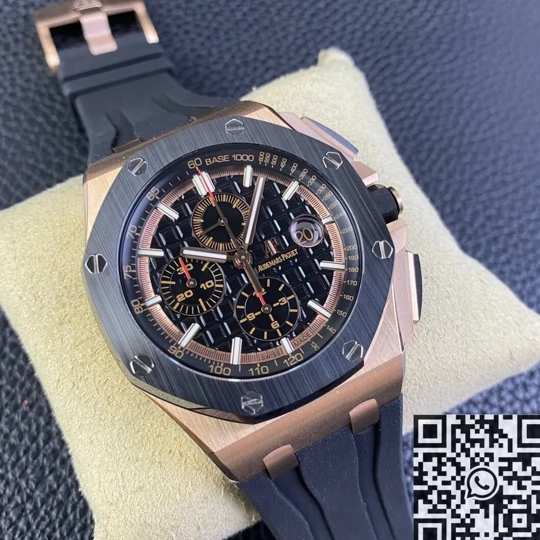 Resilient Audemars Piguet Royal Oak Offshore 26401RO.OO.A002CA.02 Black Ceramic APF Factory 2077