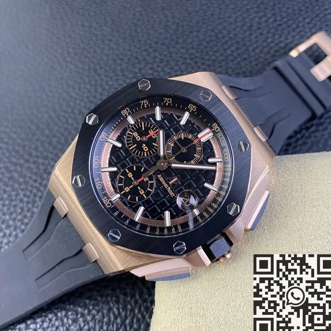 Resilient Audemars Piguet Royal Oak Offshore 26401RO.OO.A002CA.02 Black Ceramic APF Factory 2077