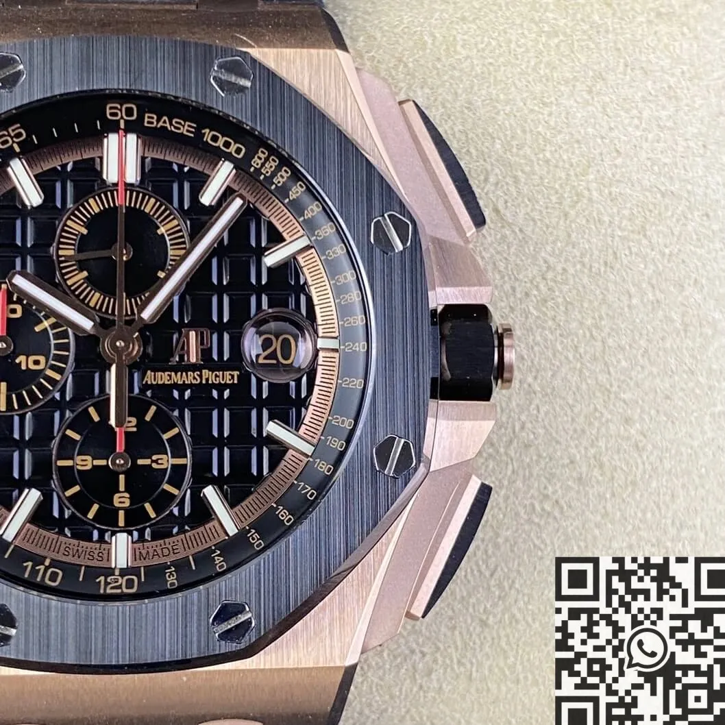 Resilient Audemars Piguet Royal Oak Offshore 26401RO.OO.A002CA.02 Black Ceramic APF Factory 2077