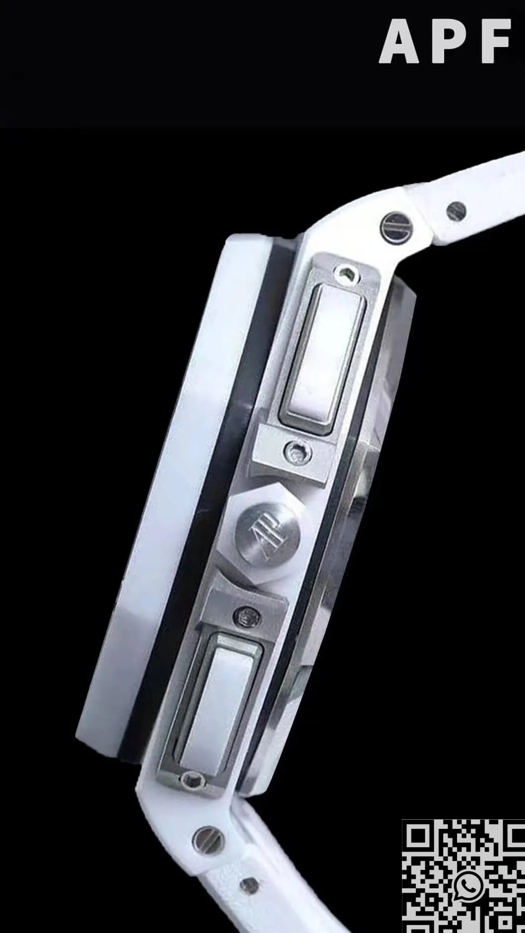 Audemars Piguet Royal Oak Offshore 26402CB.OO.A010CA.01 White Panda Plate APF Factory Stretchable 2074