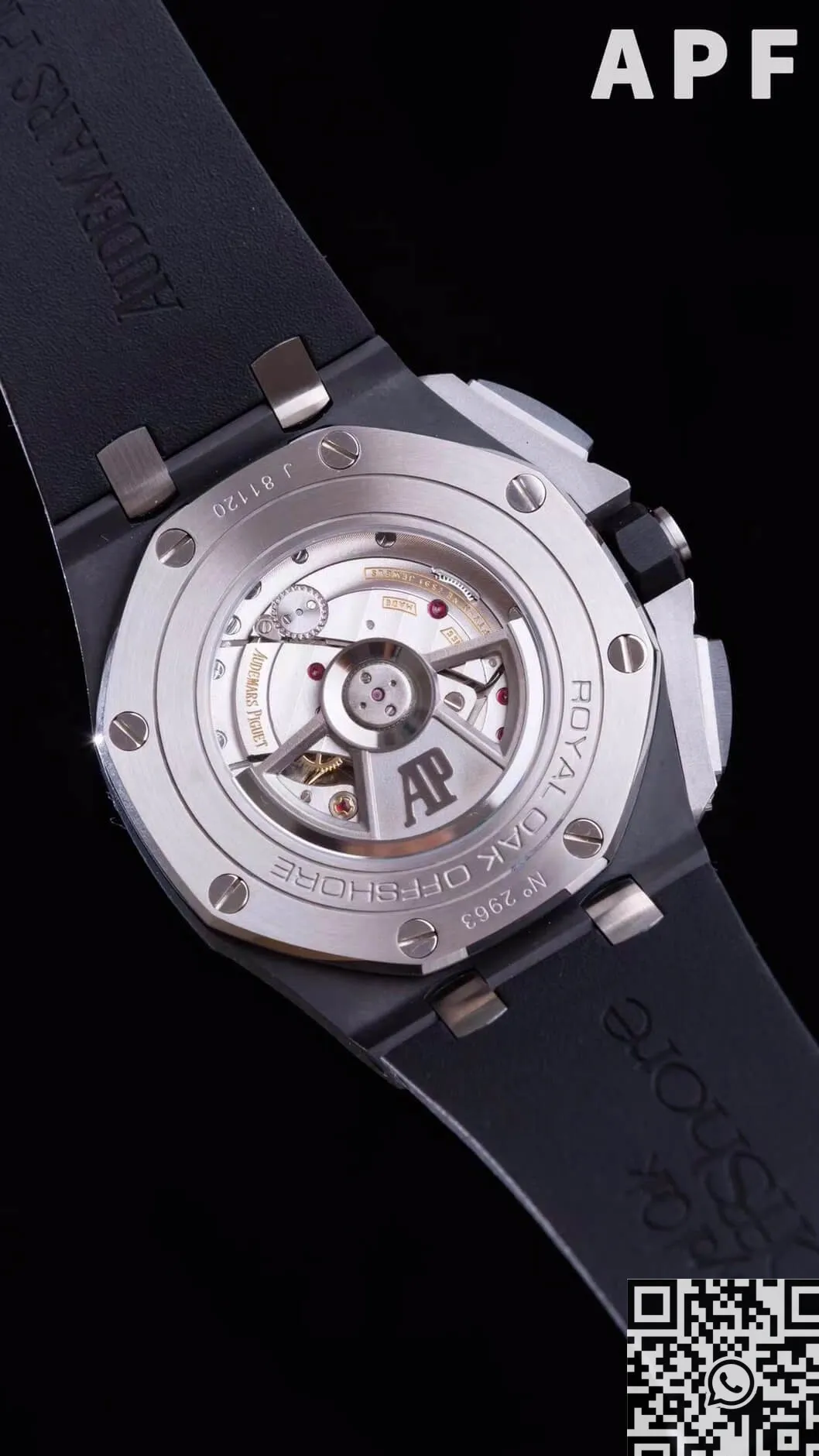 Breathable Audemars Piguet Royal Oak Offshore 26405CE.OO.A002CA.01 Dark Gray Panda Plate APF Factory 2081