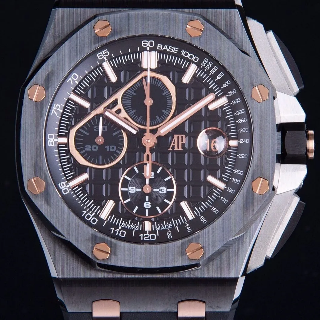 Vibrant Audemars Piguet Royal Oak Offshore 26405CE.OO.A002CA.99.99 Black Dial APF Factory 2083