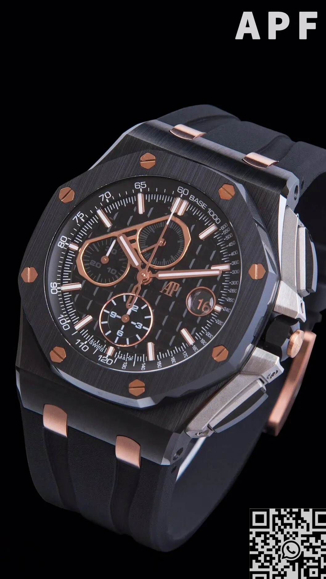 Vibrant Audemars Piguet Royal Oak Offshore 26405CE.OO.A002CA.99.99 Black Dial APF Factory 2083