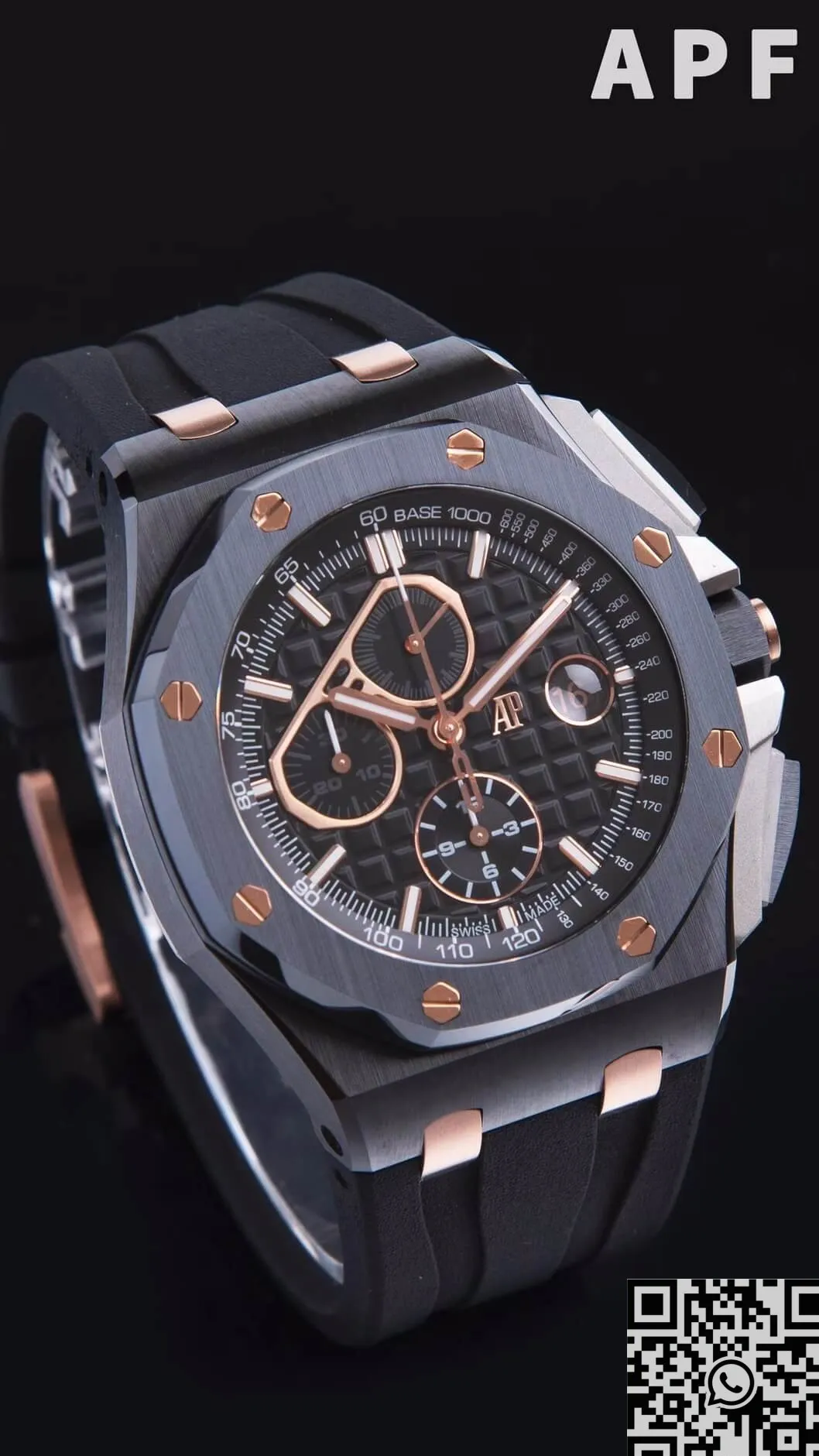 Vibrant Audemars Piguet Royal Oak Offshore 26405CE.OO.A002CA.99.99 Black Dial APF Factory 2083
